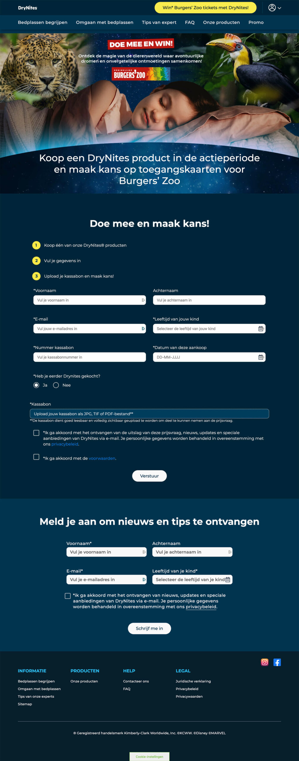 Werk voor Kimberly-Clark