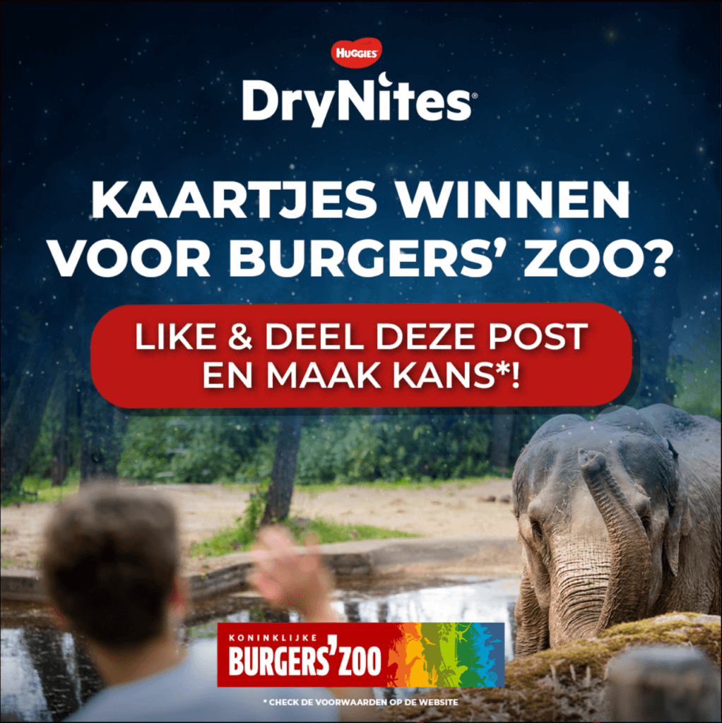 Projectbeeld voor DryNites × Burgers’ Zoo