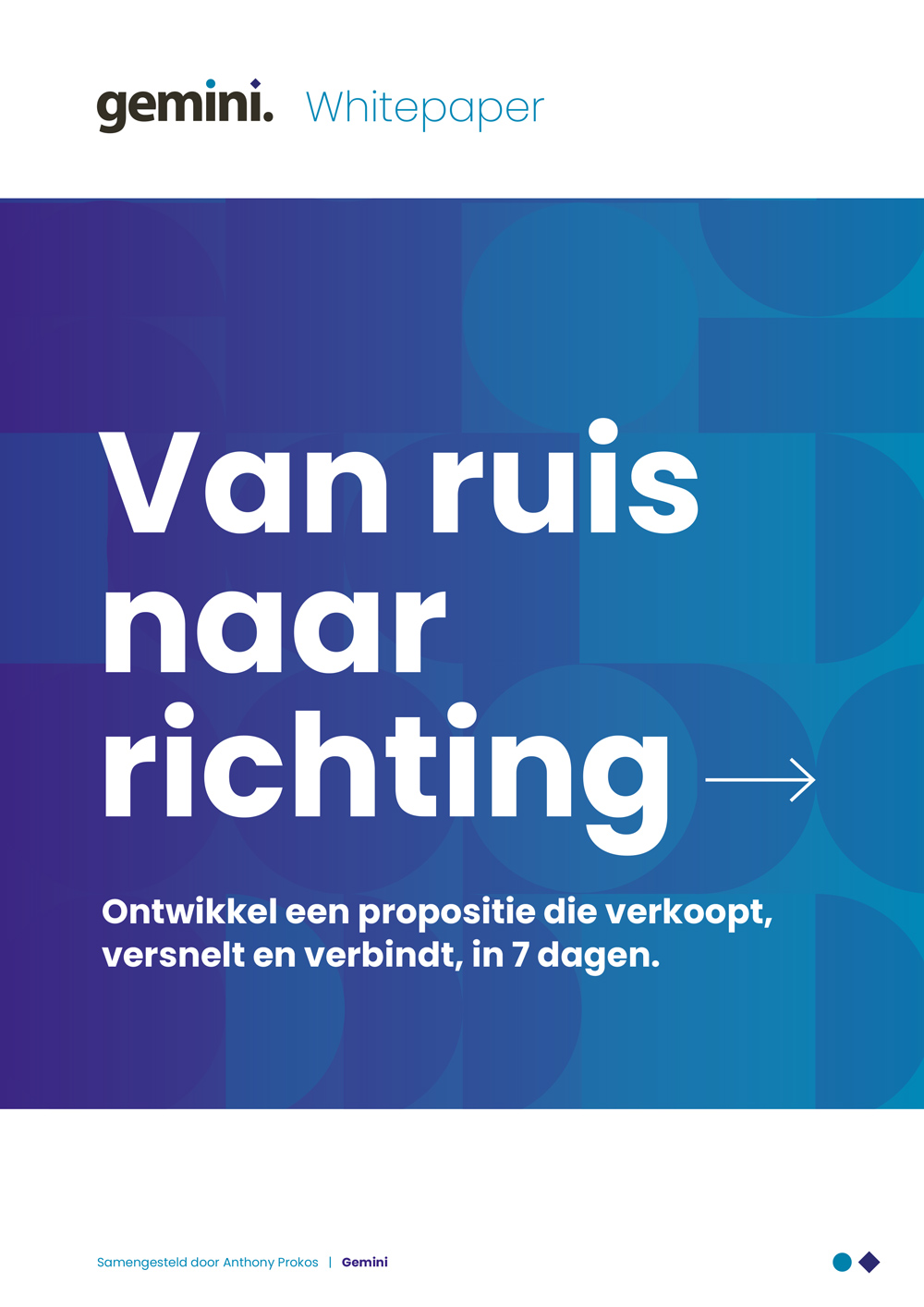 Cover: Van ruis naar richting