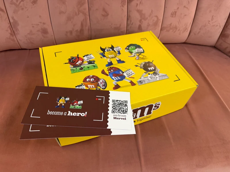 M&M’s — Become a hero, gesloten doos